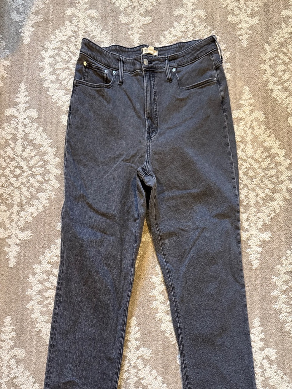 Madewell Curvy Perfect Vintage Straight Jean